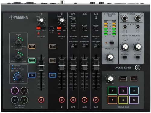 Yamaha ag08 black - yamaha, mixer