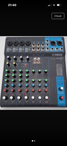 Yamaha mg10 mixer - mixer, audio