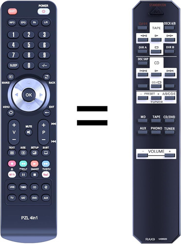 Rax9 v499920 telecomando - rax9,