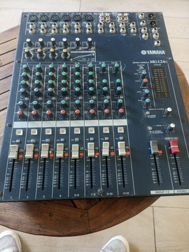 Yamaha mg124c console mixaggio - mg124c,