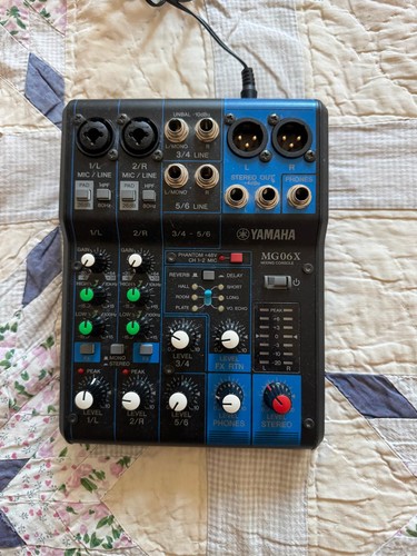 Yamaha mg06x mixer audio - yamaha,