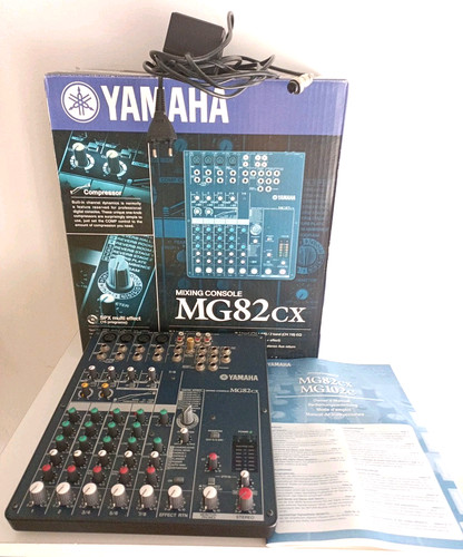 Mixer audio yamaha mg82cx - yamaha,